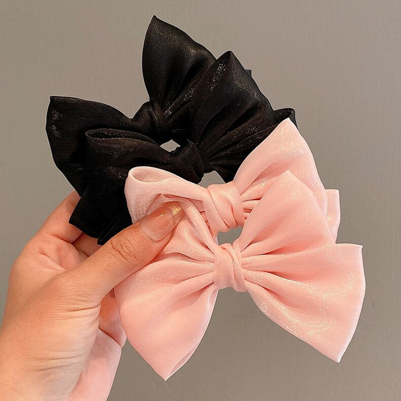 Sweet Bow Knot Cloth Hair Clip display picture 1