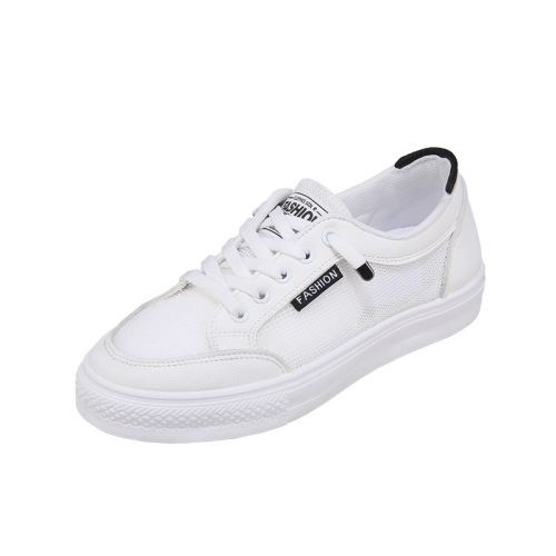 Summer Breathable Mesh White Shoes for Women  New Korean Style Casual Mesh Shoes Student Flat Shoes