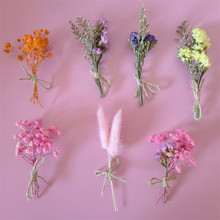 厂家批发迷你手工小花束礼盒配饰用小干花装饰永生干花伴手礼生日