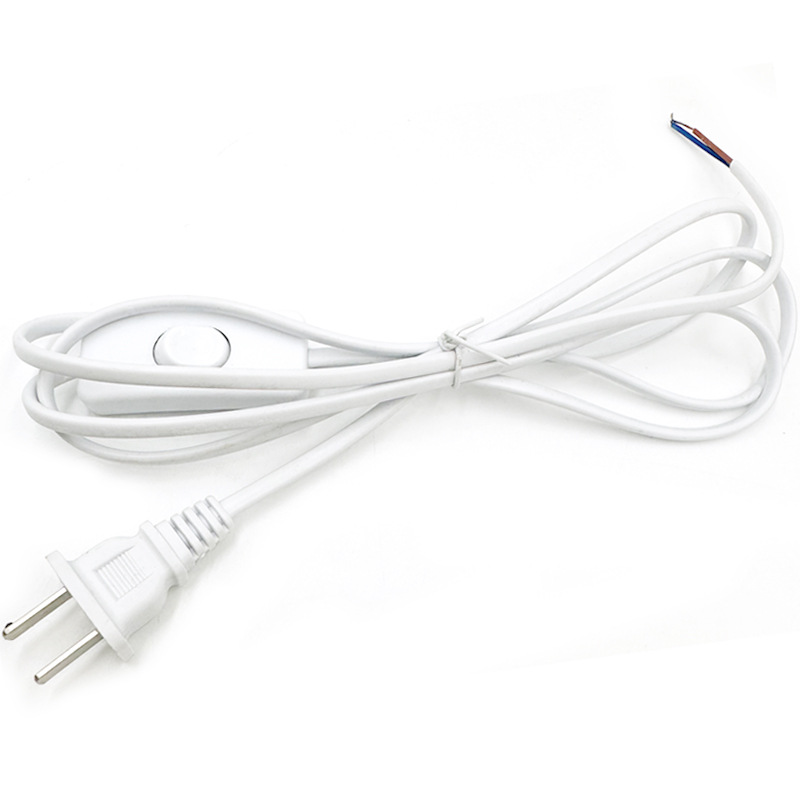 Lámpara de lámpara, lámpara de mesa, cable de interruptor 303, interruptor, control de línea superior, botón de atenuación, perilla de pie, enchufe, cable de alimentación