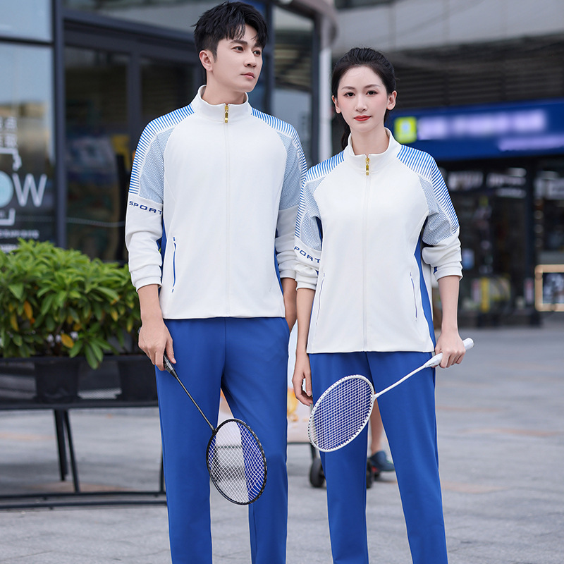 Chinese Team Sportswear Suit Spring & Fall Male and Female Student Sports Meeting Class Uniform Customized Sports Student Training Group Clothing