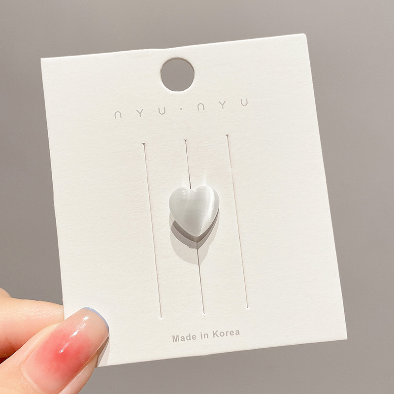 Simple ópalo pecho pin hebilla anti-exposición de las mujeres de gama alta clip de cuello pin invisible pin collar de camisa de los hombres PIN