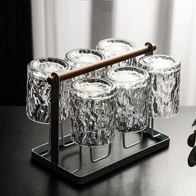 High-Temperature Resistant Household Drinking Cup Set, Simple Ins-Style Glass Cup, Water Cup, Wine Glass Set, Transparent Cup High-Temperature Resistant Household Drinking Cup Set, Simple Ins-Style Glass Cup, Water Cup, Wine Glass Set, Transparent Cup