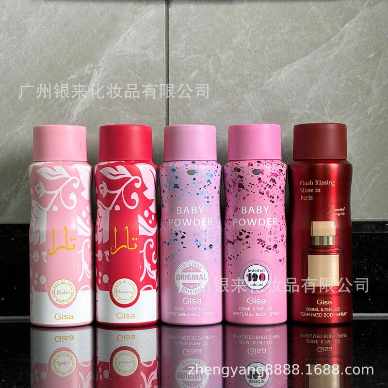 Cross-Border African Popular Aluminum Bottle Aerosol Baby Powder Perfume Body Spray Crystal Red 540Perfume Cross-Border African Popular Aluminum Bottle Aerosol Baby Powder Perfume Body Spray Crystal Red 540Perfume