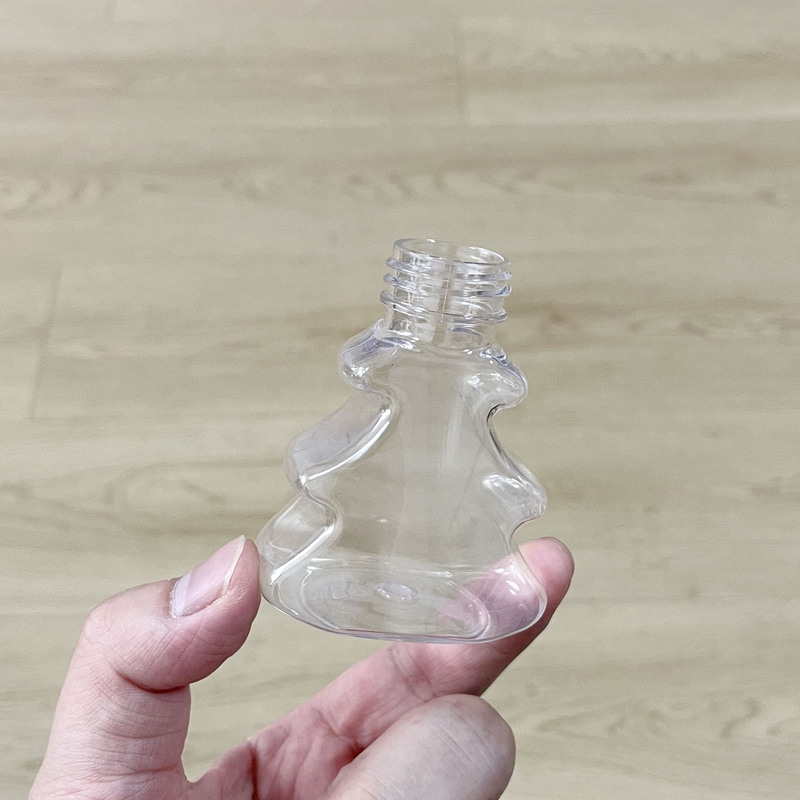 プラスチック 50 ミリリットルクリスマス装飾ボトルクリスマスツリーボトルクリエイティブボトル食品グレードの飲料ボトル子供の DIY 装飾ボトル|undefined