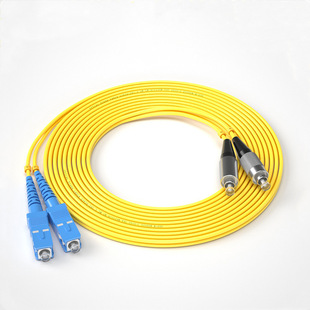 Telecom-grade SC-FC single-mode dual-core 10 m optical fiber jumper fiber extension cable optical fiber cable 2.0/3.0 network-grade