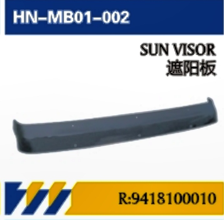 Para camiones Mercedes-Benz MP1 accesorios de reparación de cubierta de puerta / visor solar / red media / ángulo / panel de piezas de automóviles