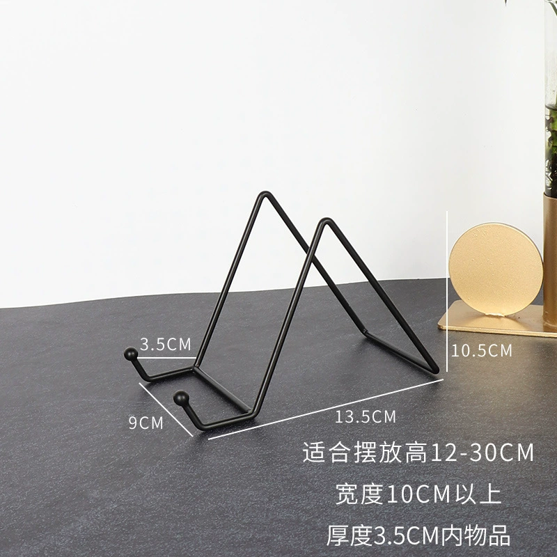 Оптовые декоративные орнаменты plate holder display stand clock display bracket hanging plate photo frame tray appreciation plate porcelain plate support