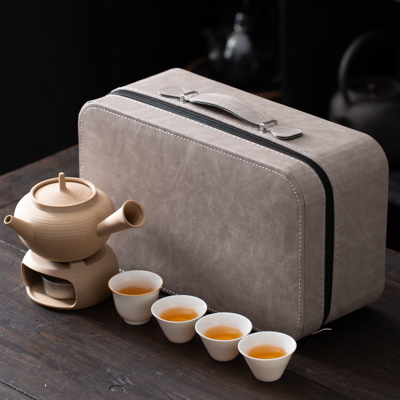 Side Handle teapot electric ceramic stove tea cooker suit small tea cooker ceramic pot tea cooker tea cooker