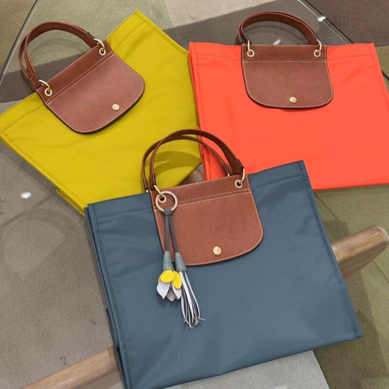 Longxiang Briefcase Large Tote Bag Shopping Bag Laptop Bag Large Capacity Commuter Street Fashion