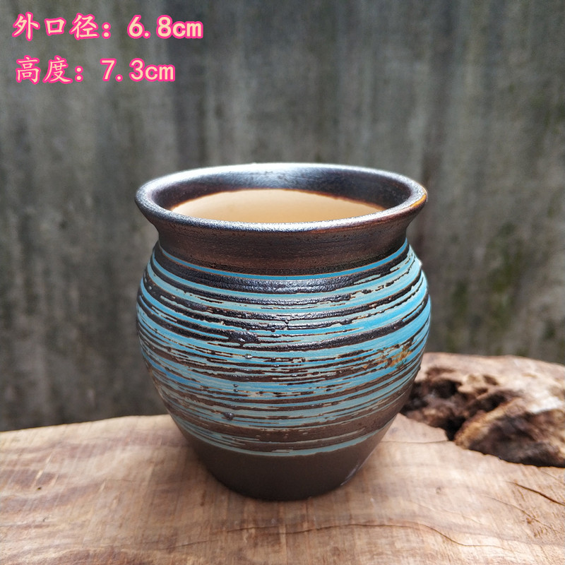 植木鉢の小さい新商品の缶のアイデアの磁器の缶の多い陶磁器の肉のミニ陶のレトロな家庭の陶磁器のたらいの園芸の太い新しいです。|undefined