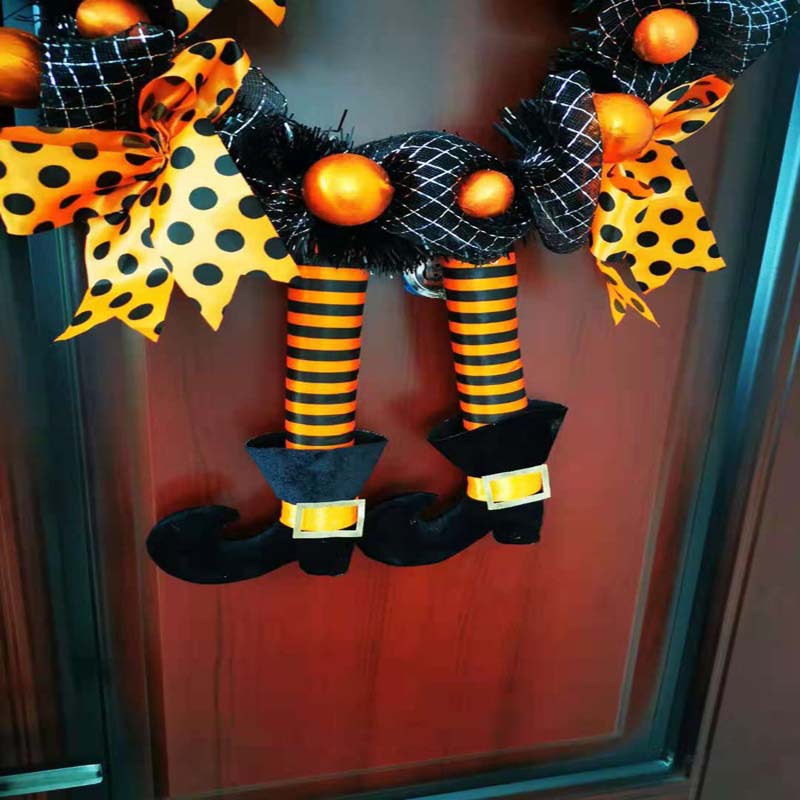 Nuevas guirnaldas de Halloween transfronterizas colgando calaveras decoración de la casa embrujada colgantes decoración de la atmósfera de vacaciones