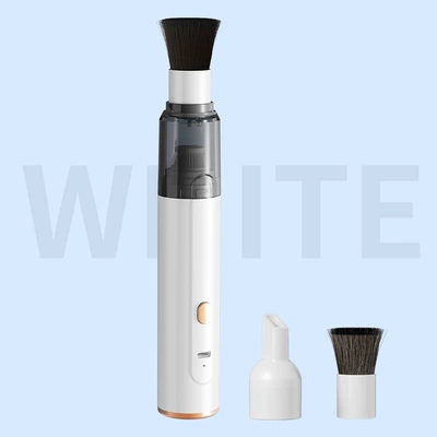Car Central Control Vacuum Cleaner Mini Wireless Handheld Brushless Vacuum Cleaner Super Large Suction Car Household Portable Dust Blowing (Tozsoranlar) - white