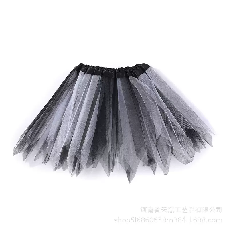 跨境亚马逊新款欧美儿童蓬蓬裙舞蹈公主裙芭蕾舞演出女童半身裙子