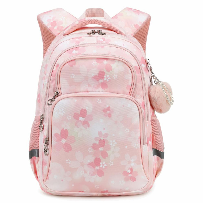Mochila Escolar de Primaria 1-3 Grado de Tela Oxford Transpirable, Súper Ligero, Protección de Columna para Escuela