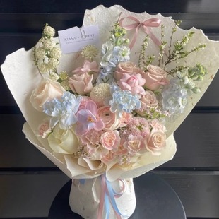 Hand-torn petals Dongba paper bouquet wrapping paper high-level feeling thickened hand-torn lace paper flower shop diy material