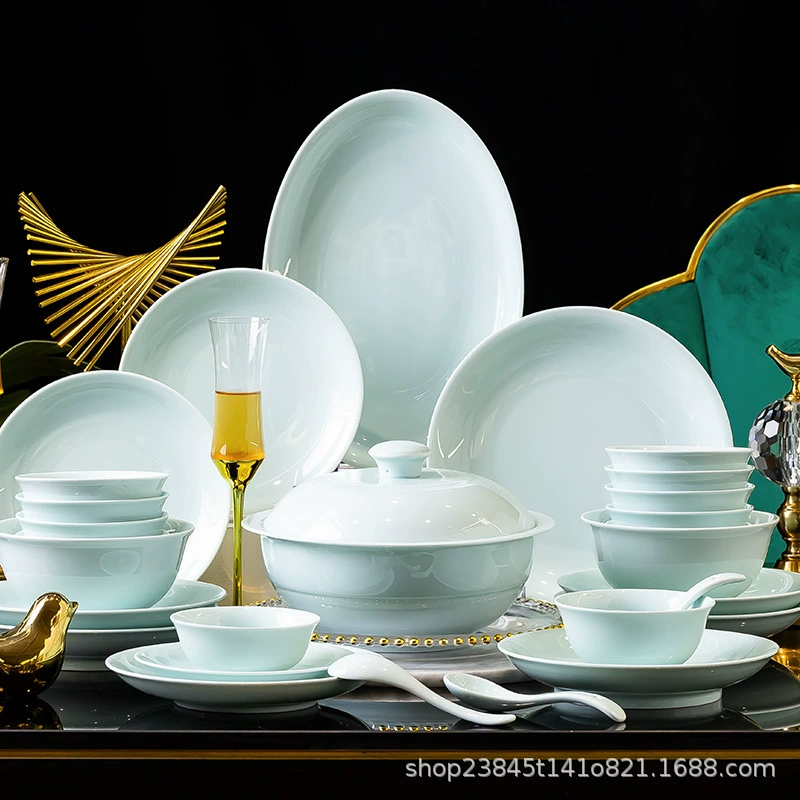 Set, ceramic tableware, 2024 years, high-quality style