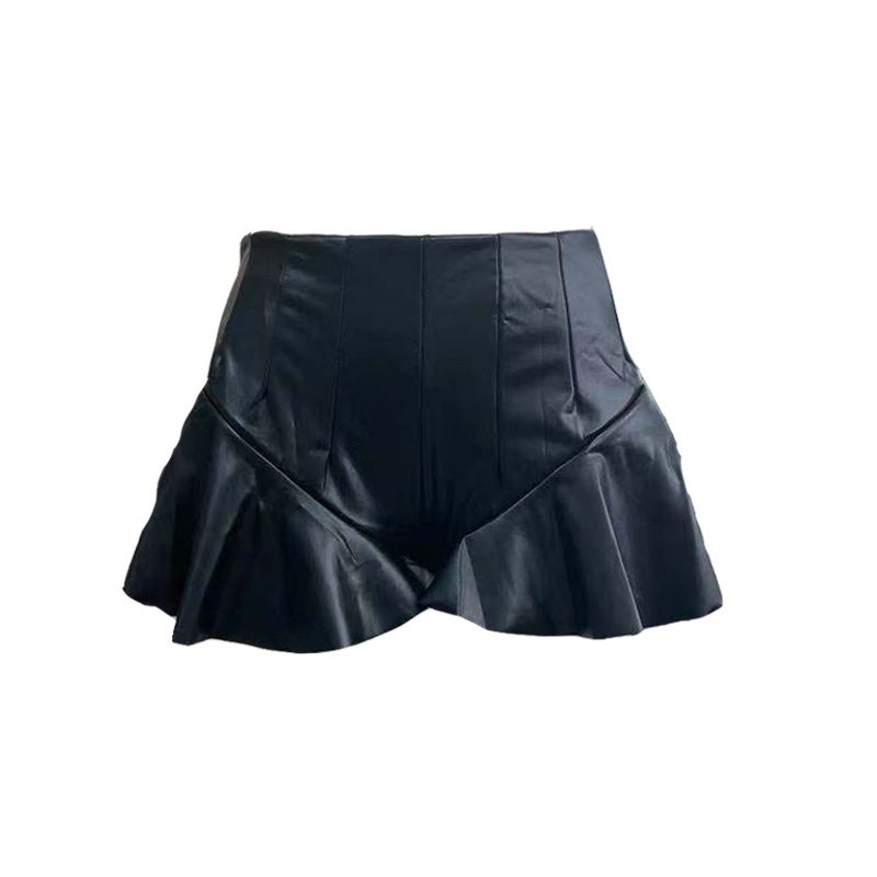 Femmes Du Quotidien Style Simple Couleur Unie Shorts Plissé Pantalons Décontractés display picture 2