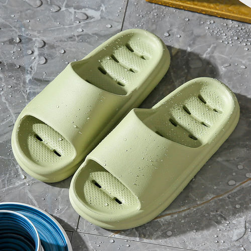 New Bathroom Slippers Summer Slippery Feeling Leakage Quick-drying Indoor Slippers Home Sandal Slippers First-hand Wholesale