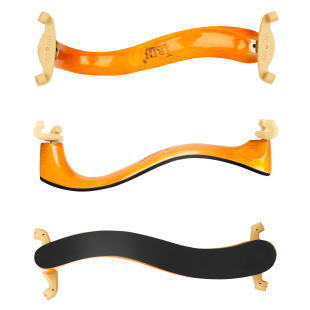 Maple 4/4 Shoulder Rest Violin Classical Shoulder Rest Thickeneded Soft Sponge Pad Freely Adjustable Violin Shoulder Rest