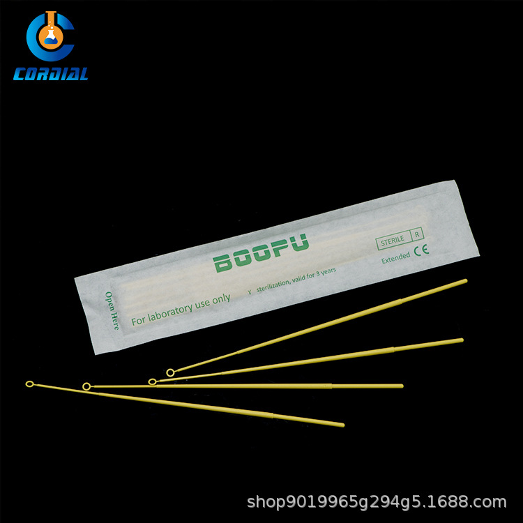 CDC018科鼎接种环10ul一次性微生物细菌接种棒塑料采样棒 厂家
