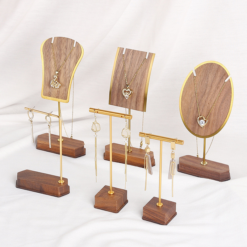 Wooden base from natural wood