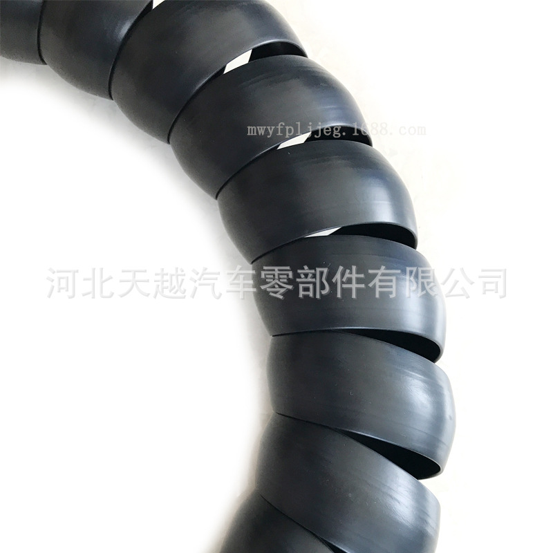 #18mm黑色平面螺旋保护套PP材质塑料保护套电缆水管护套