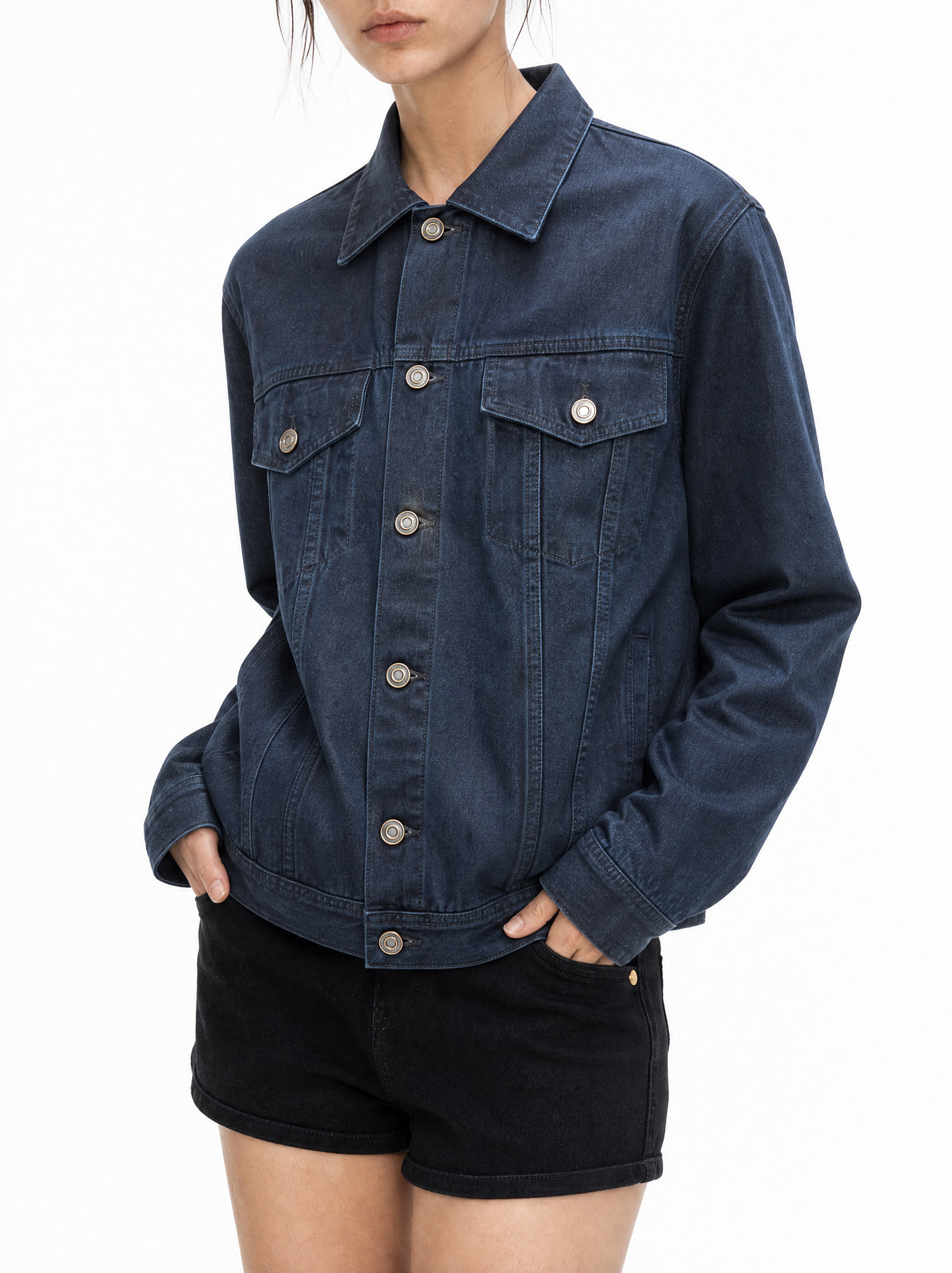 MADEEXTREME Waxed Moleskin Loose Jacket