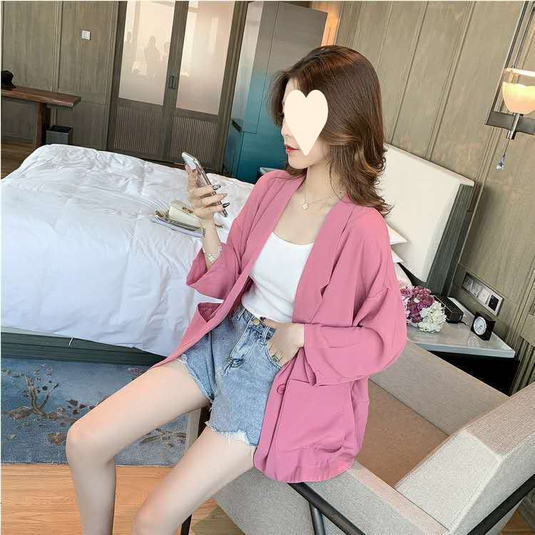 Women's New Summer Mid-Sleeve Korean Style Loose Slim Casual Goddess Style Short-Sleeved Tops