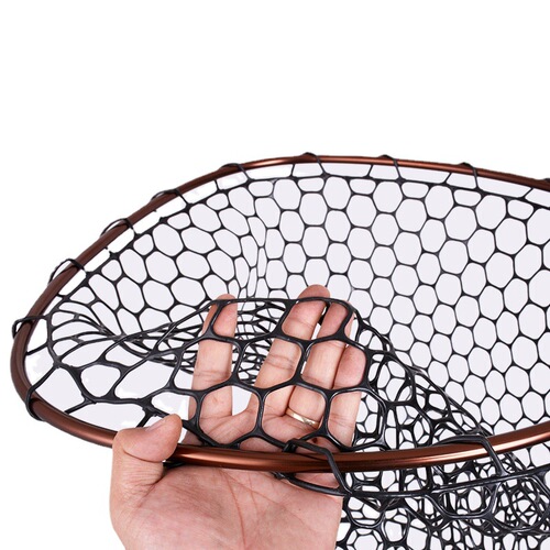 Taiyu aluminum alloy copy net 1.48 meters telescopic rubber silicone deepening net bag Luya copy net fishing net wholesale