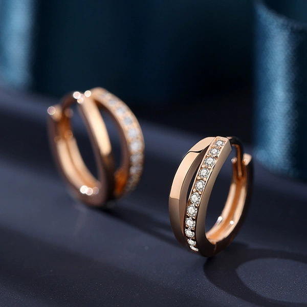 Rose gold pair