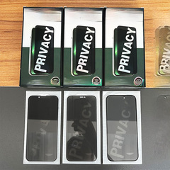 Applicable for iPhone 15 phone 11 protective film 30° anti-spy 14 Apple 13 Pro full screen 7/8 tempered film wholesale