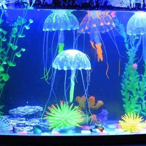Aquarium decor, fluorescence small realistic decorations, wholesale