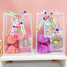 新款六一奖品毛巾熊礼袋文具套装幼儿园伴手礼小学生机构礼品批发