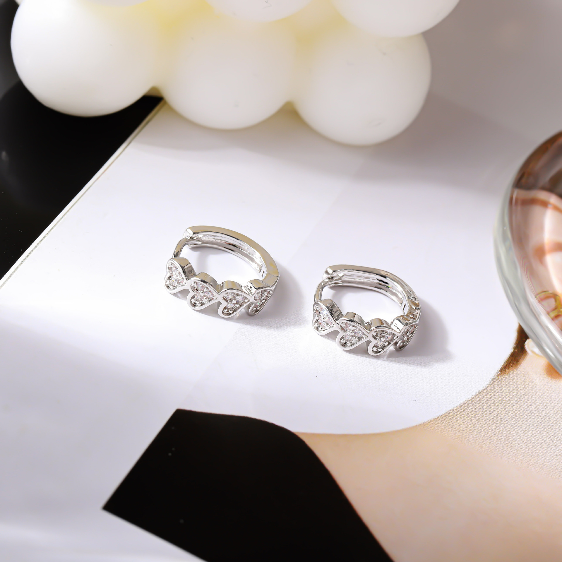 실버 E6-537 (한 쌍)