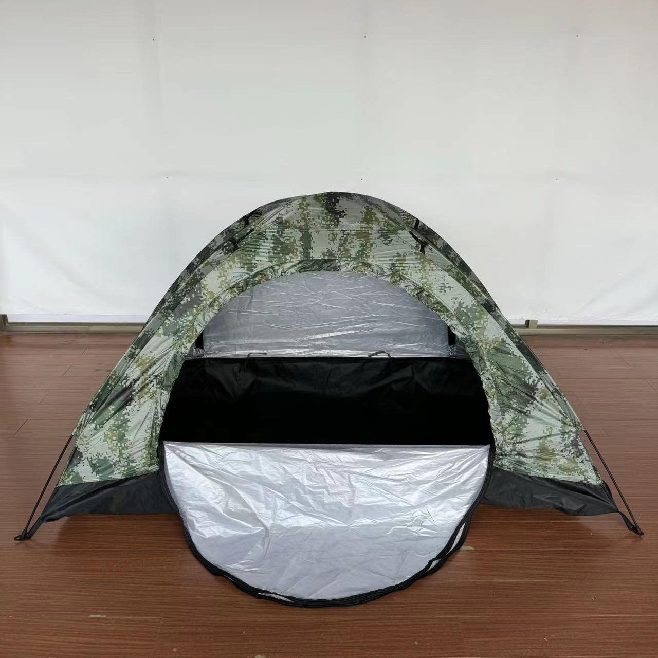 디지털 위장(손으로 잡은 원형문과 이중문)