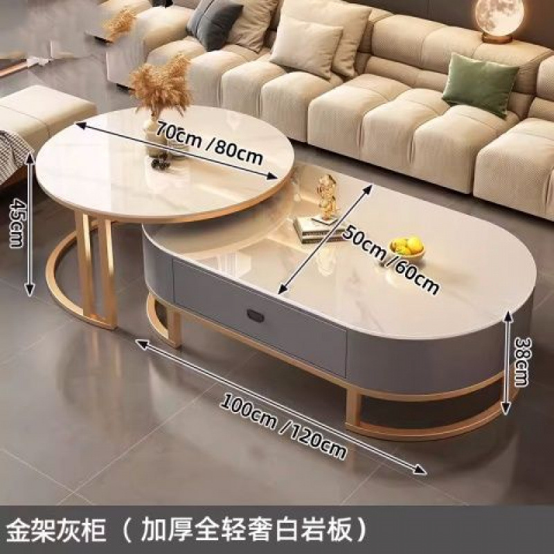 +업그레이드 [골드 프레임 그레이 캐비닛] 스노우 마운틴 화이트 락 플레이트 + 스노우 마운틴 화이트 락 플레이트++