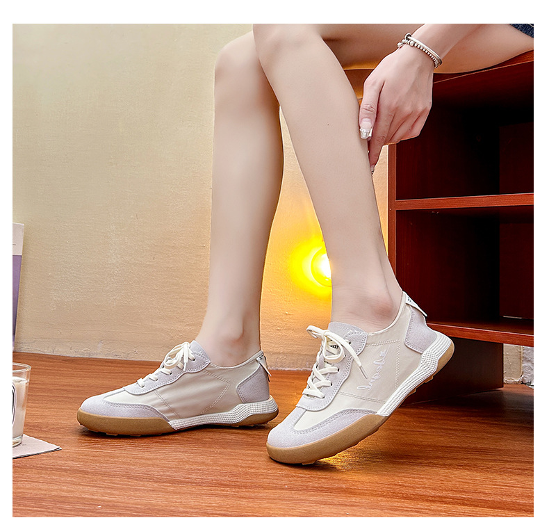 Net Red Dance Moral Training Shoes 2023 Summer New Umbrella Cloth Traspirante casual Forrest Gump scarpe scarpe sportive elastiche da donna_voghion.com
