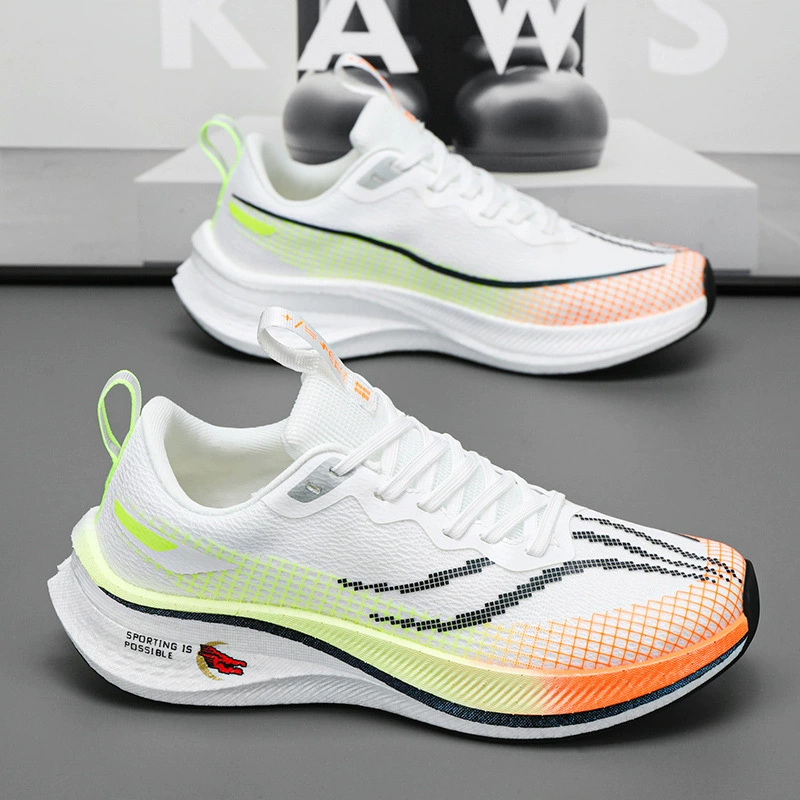 2025 летние легкие кроссовки, новые спортивные кроссовки с мягкой подошвой и отскоком, сверхлегкие кроссовки, студенческая обувь, мужская спортивная обувь