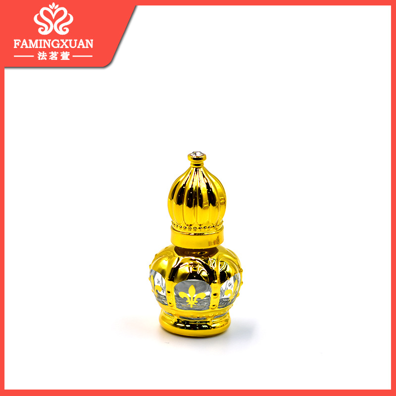 Freningxuan sub-embotellado a granel perfume botella vacía 12ML bronceado vidrio bola botella vacía