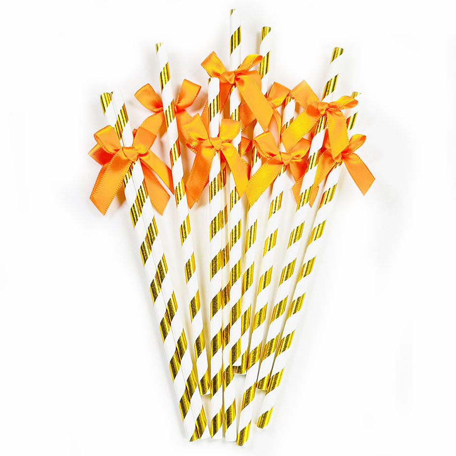 Inventario creativo de papel de arco de cuadrillas de paja decoración de fiesta mesa de postres vestido de cumpleaños botella de pudín inserción de Navidad