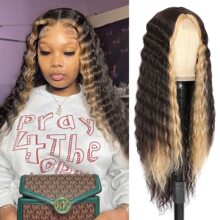 �ֻ��뷢 ����ֱ�� �羳ŷ��Ůʿ�ٷ�deep wave lace wigsС��˿