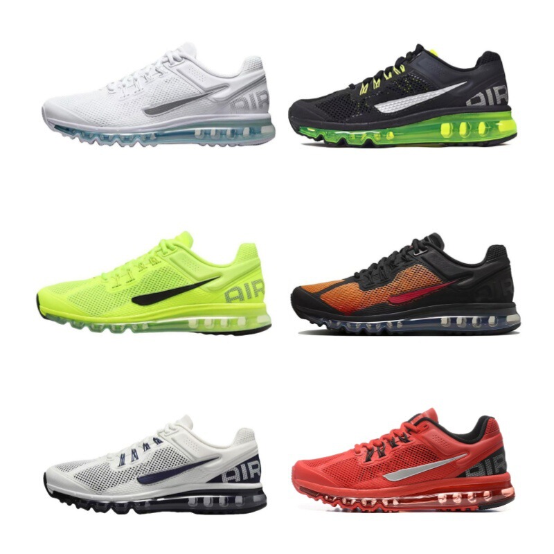 Cross-Border Foreign Trade Air Max 2013 Full-Length Air-Cushioned Running Shoes Mesh Breathable Casual Cushioning Sports Shoes for Men and Women Cross-Border Foreign Trade Air Max 2013 Full-Length Air-Cushioned Running Shoes Mesh Breathable Casual Cushioning Sports Shoes for Men and Women