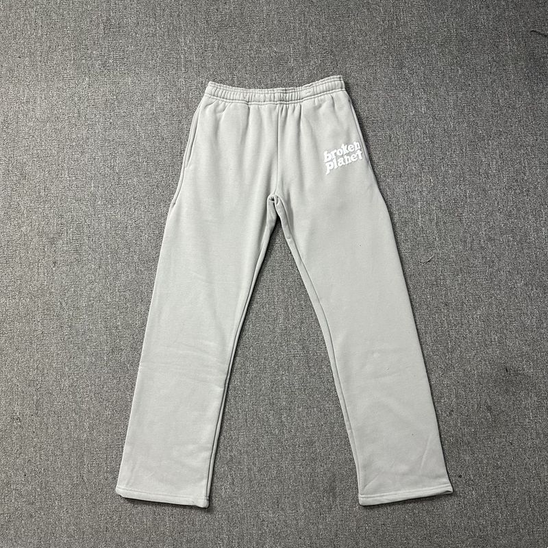 Planeta roto traje de carta de espuma básica suelta marca de moda para hombres y mujeres suéter con capucha pantalones de chándal rectos