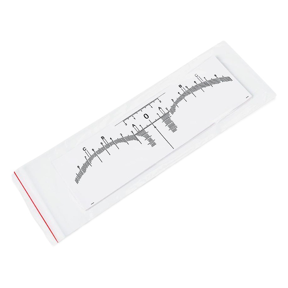 Disposable embroidery auxiliary design eyebrow ruler eyebrow design ruler eyebrow positioning ruler transparent eyebrow card eyebrow paste