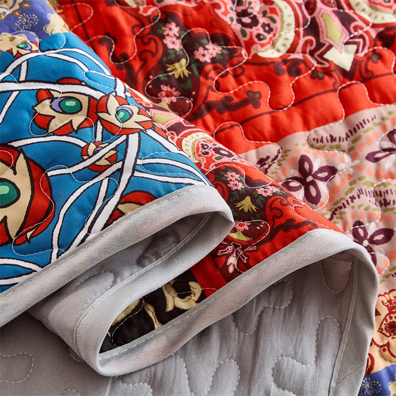 Bohemian Bedding Set With Digital Print For Bedroom Decor_voghion.com