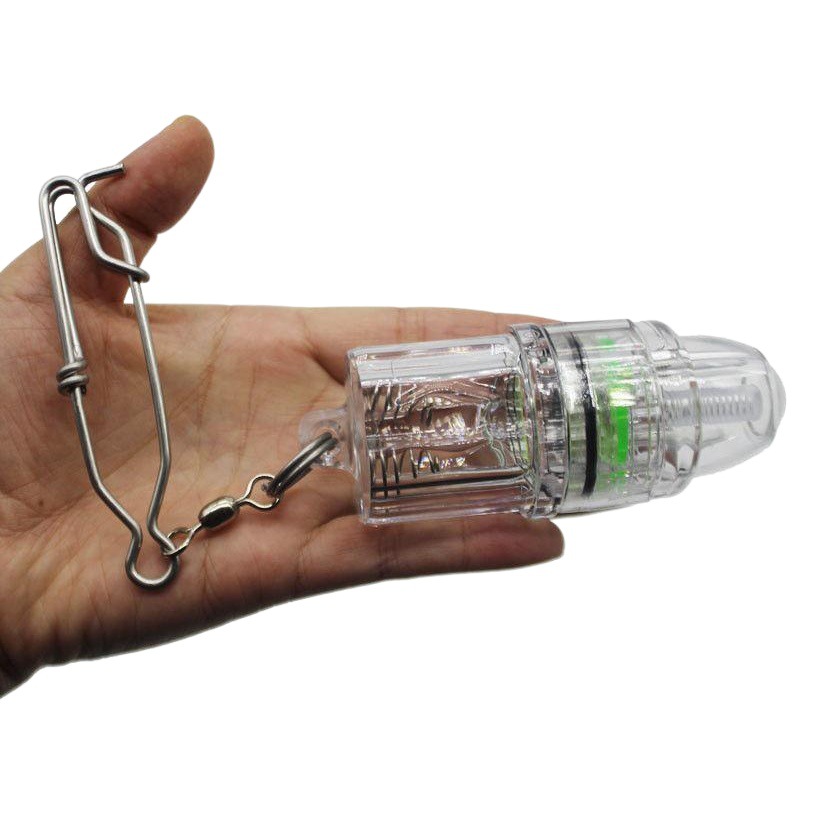 Multi-color optional flashing constant bright sea fishing deep water LED fishing lure light underwater flash fishing light fishing light with chain