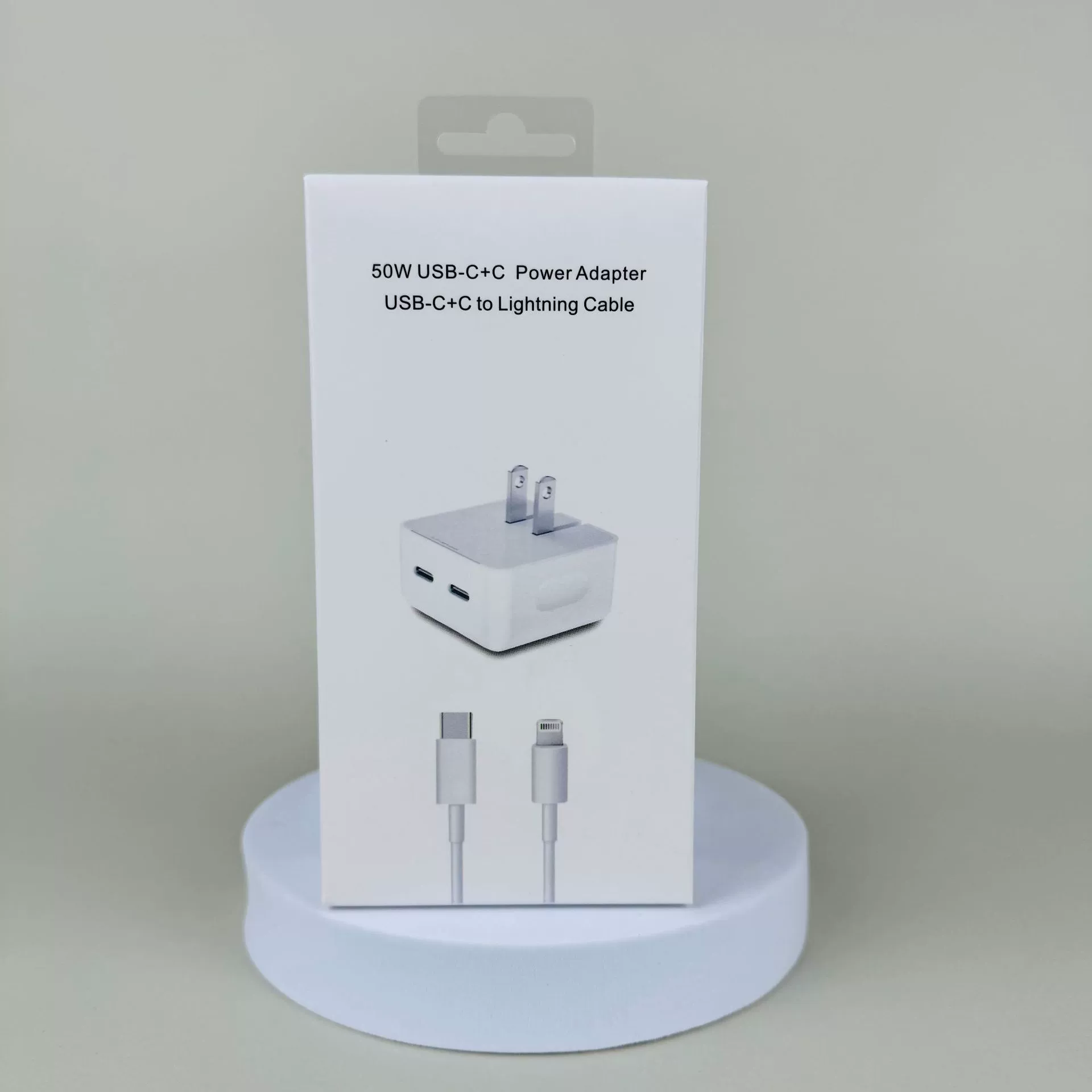 Apple, совместимое зарядное устройство, зарядка мобильного телефона, шлем, набор, 35W, 50W, оптовый