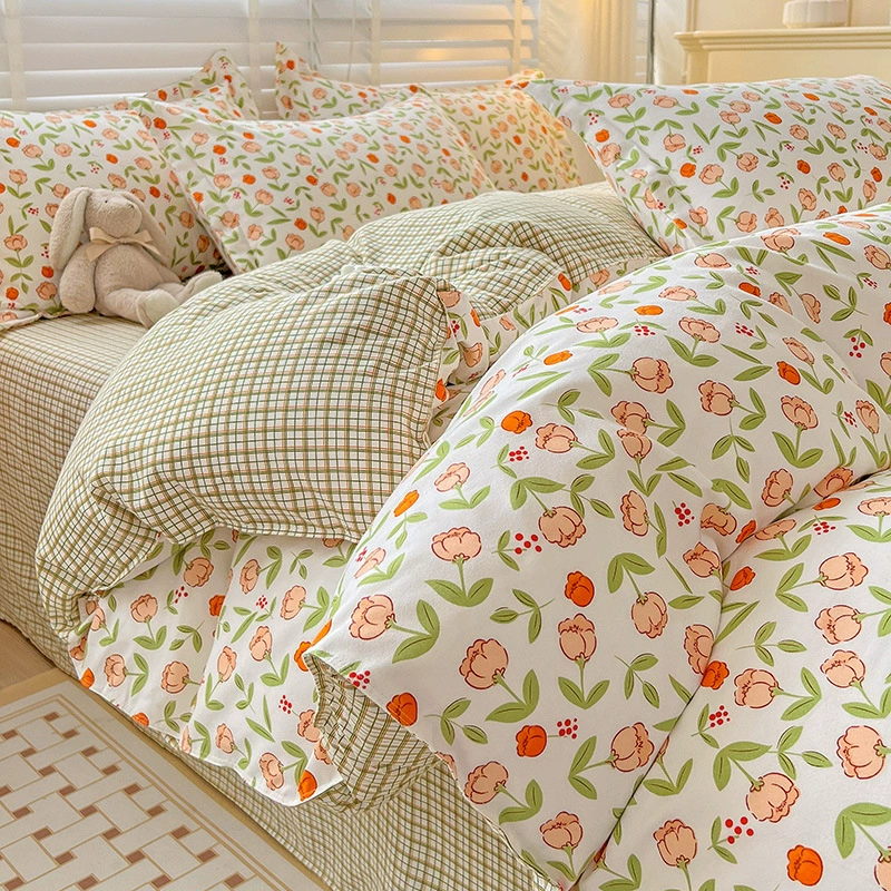 Bedding set Thickened duvet cover for elementary students, 3–4 piece, multiple sizes 150×200–200×230