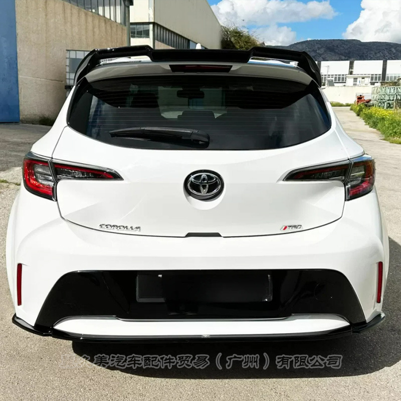 Suitable for 2019-2025 Toyota Corolla Hatchback Rear Wing Top Wing Modified Corolla Version Without Drilling Installation